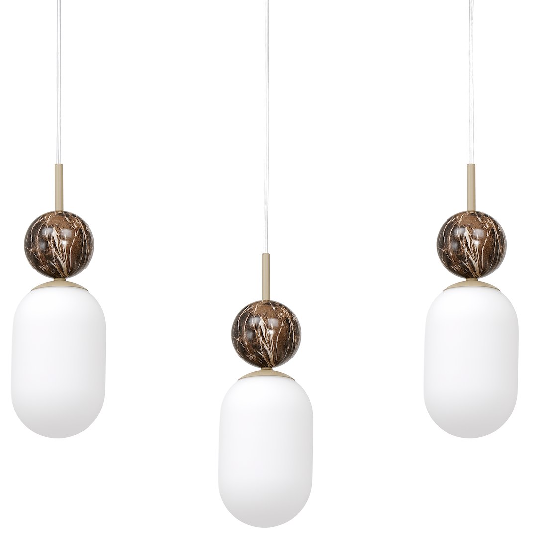 Lampa wisząca Crema 3xE14 - obrazek 6