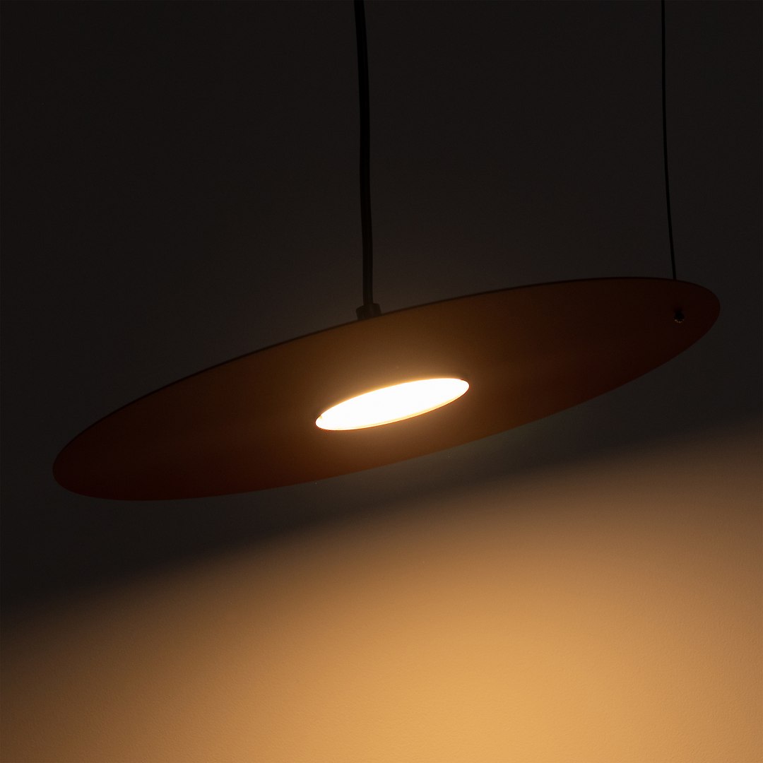 Lampa wisząca PIATTO Burgund 1xGX53 fi 350mm - obrazek 5