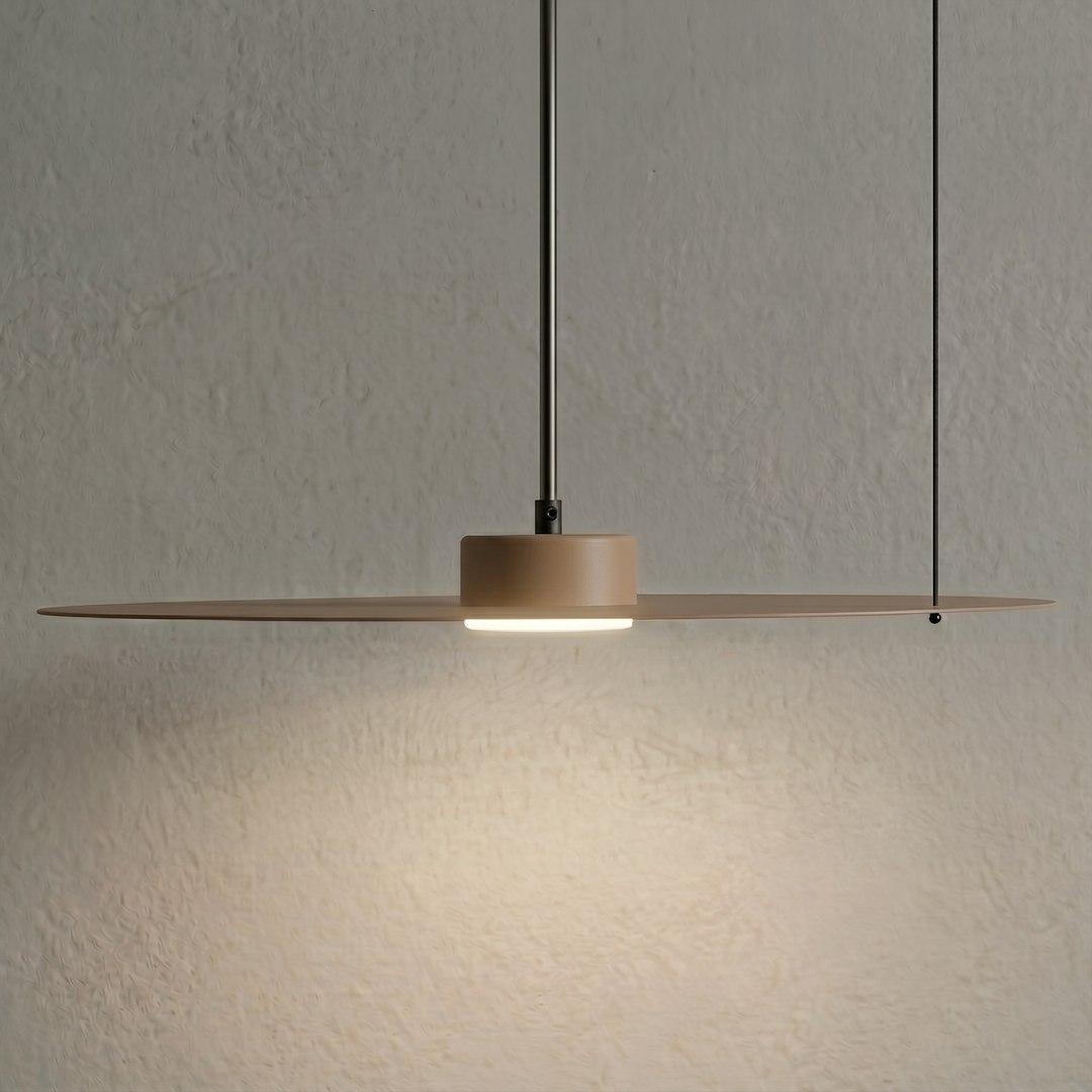 Lampa wisząca PIATTO Taupe 1xGX53 fi 450mm