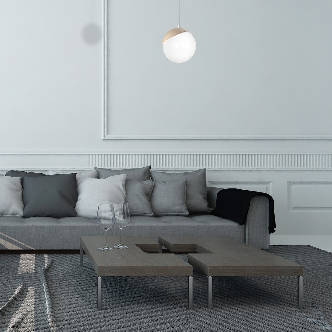 Lampa wisząca SFERA WOOD 1xE14 - obrazek 5