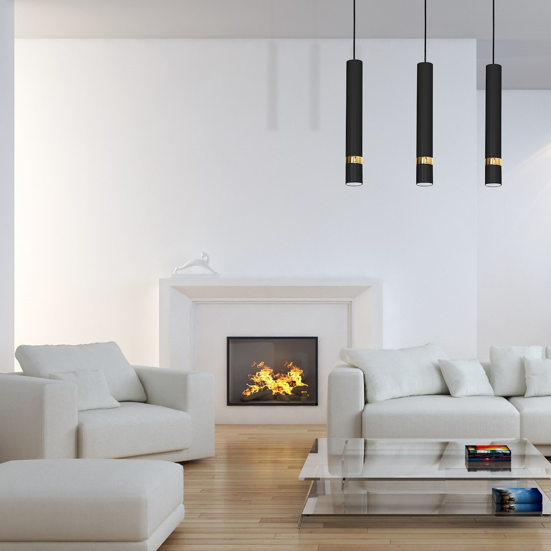 Lampa wisząca JOKER BLACK/GOLD 3xGU10 - obrazek 6