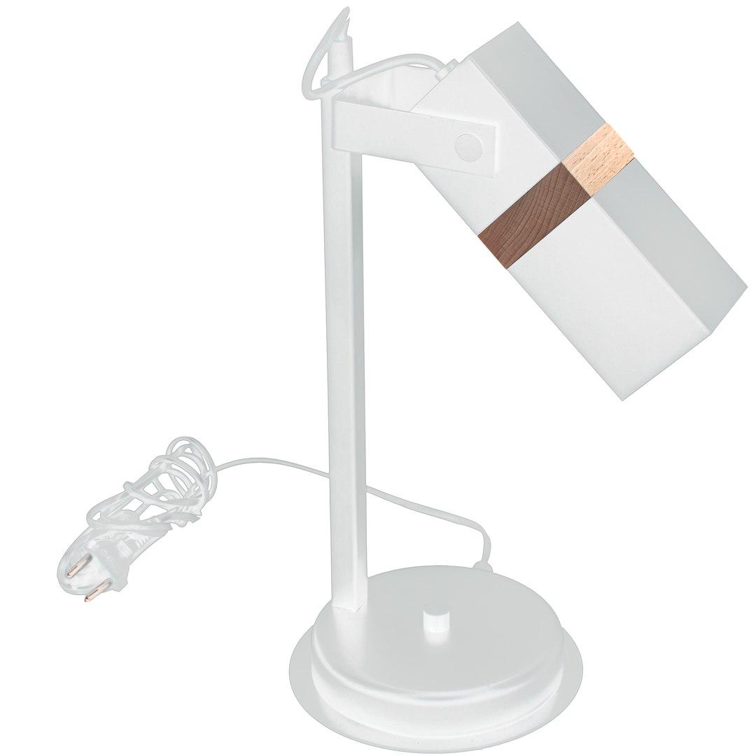 Lampka nocna Vidar Biały 1xGU10 - obrazek 2