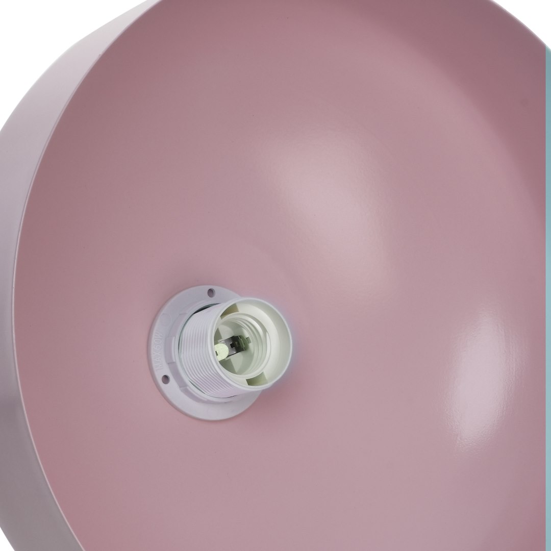Lampa wisząca MALMO PINK 1xE27 - obrazek 3