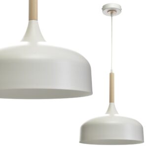 Lampa wisząca Taylor Biały 1xE27 60W