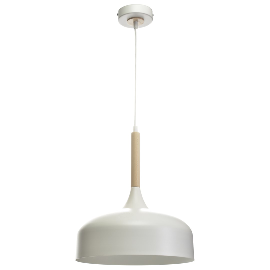 Lampa wisząca Taylor Biały 1xE27 60W - obrazek 2