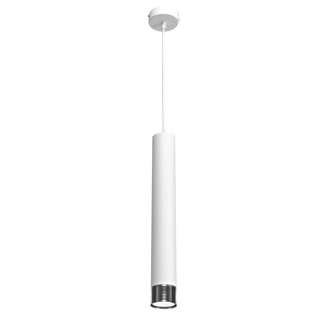Lampa wisząca Dani Biały / Chrom 1xGU10 - obrazek 2