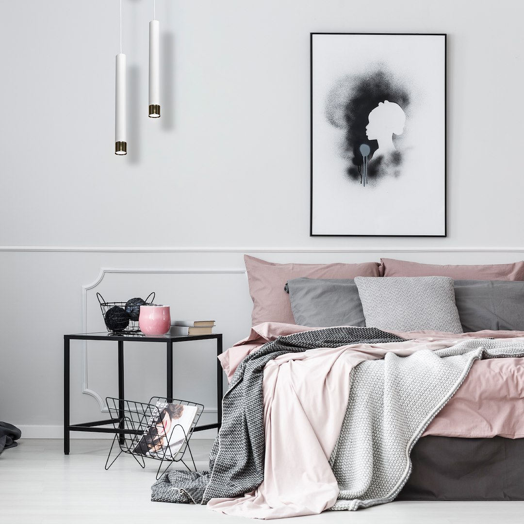 Lampa wisząca Dani Biały / Chrom 1xGU10 - obrazek 6