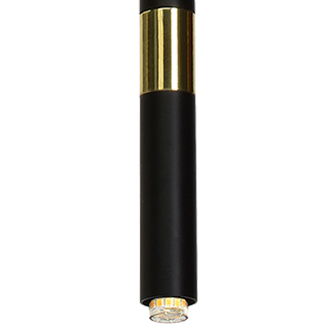 Lampa wisząca MONZA BLACK/GOLD 1xG9 8W - obrazek 4