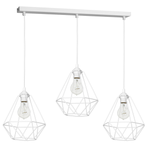 Lampa wisząca BASKET Biały 3xE27