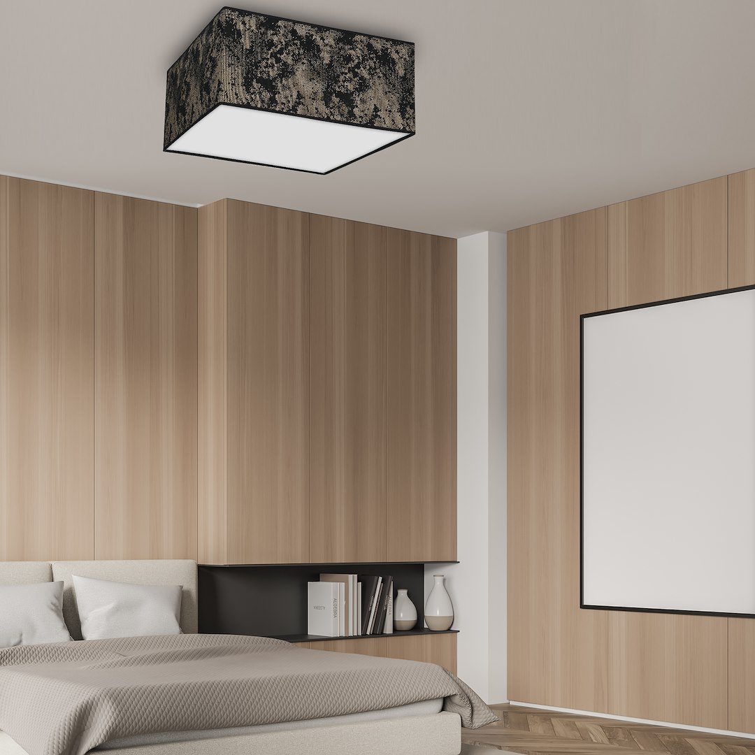 Lampa Sufitowa SATINO GOLD 2xE27 - obrazek 3