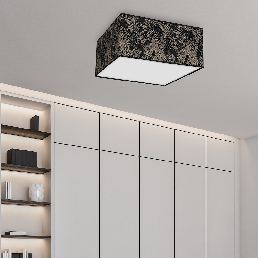 Lampa Sufitowa SATINO GOLD 2xE27 - obrazek 4
