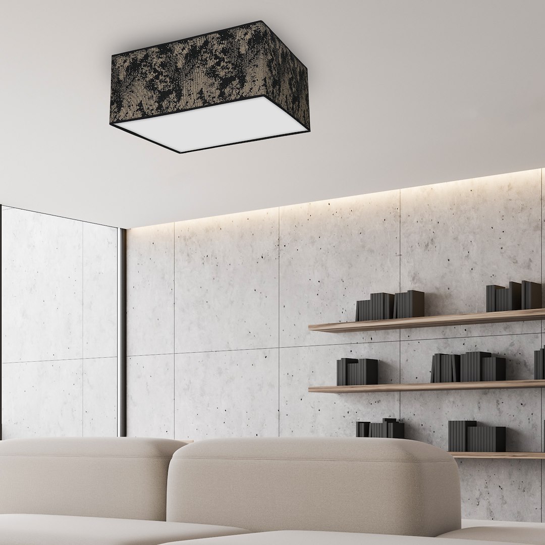 Lampa Sufitowa SATINO GOLD 2xE27 - obrazek 6