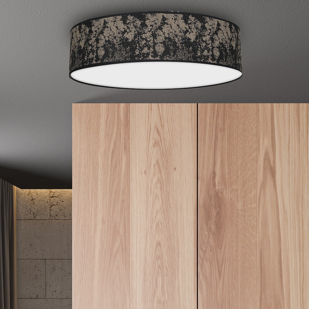 Lampa Sufitowa SATINO GOLD 3xE27 Ø50cm - obrazek 3