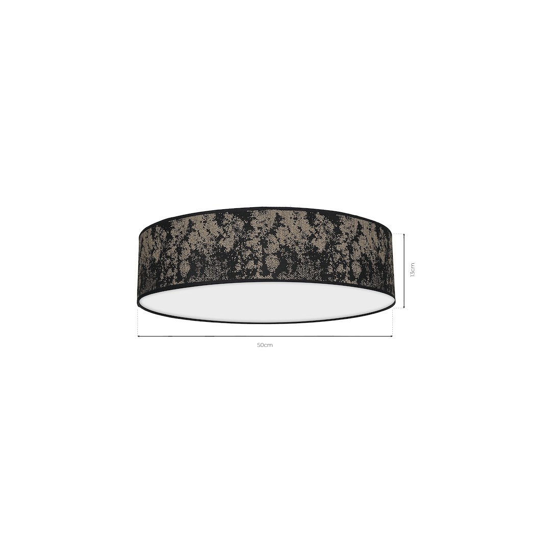 Lampa Sufitowa SATINO GOLD 3xE27 Ø50cm - obrazek 7