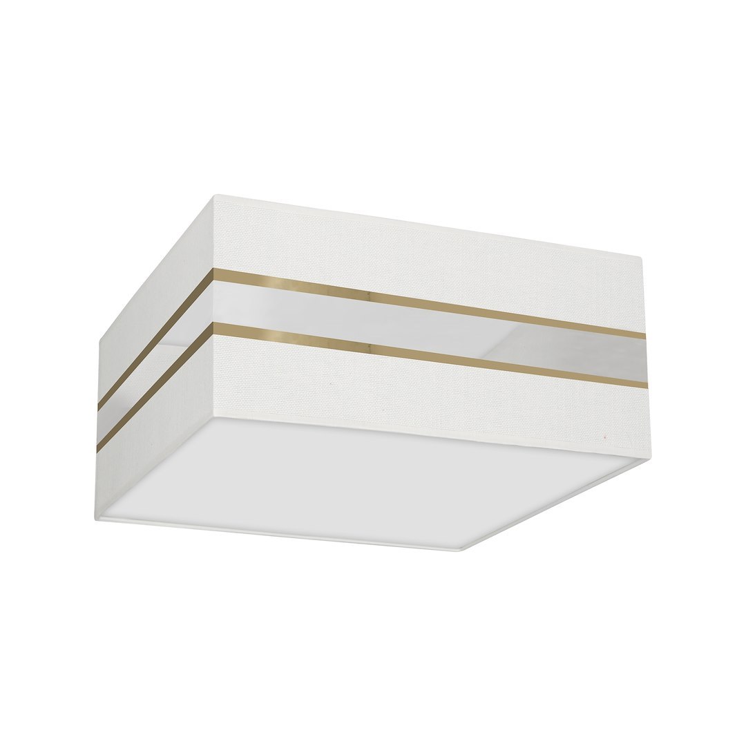 Lampa sufitowa Kwadrat Ultimo 2xE27 Biały