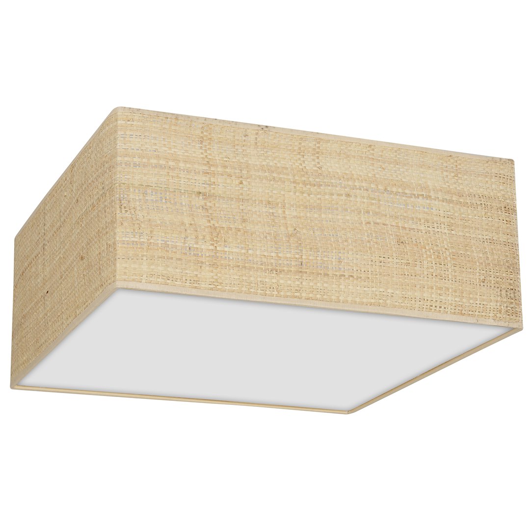 Lampa sufitowa Marshall 3xE27 Biały/Rattan - obrazek 2