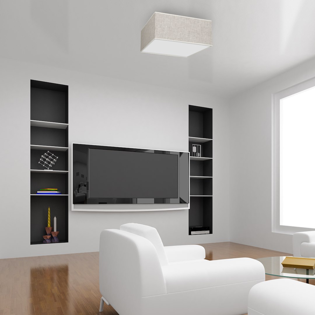 Lampa sufitowa LINO BIEL / LEN 2xE27 - obrazek 4