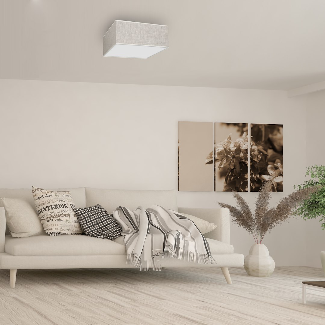 Lampa sufitowa LINO BIEL / LEN 2xE27 - obrazek 5