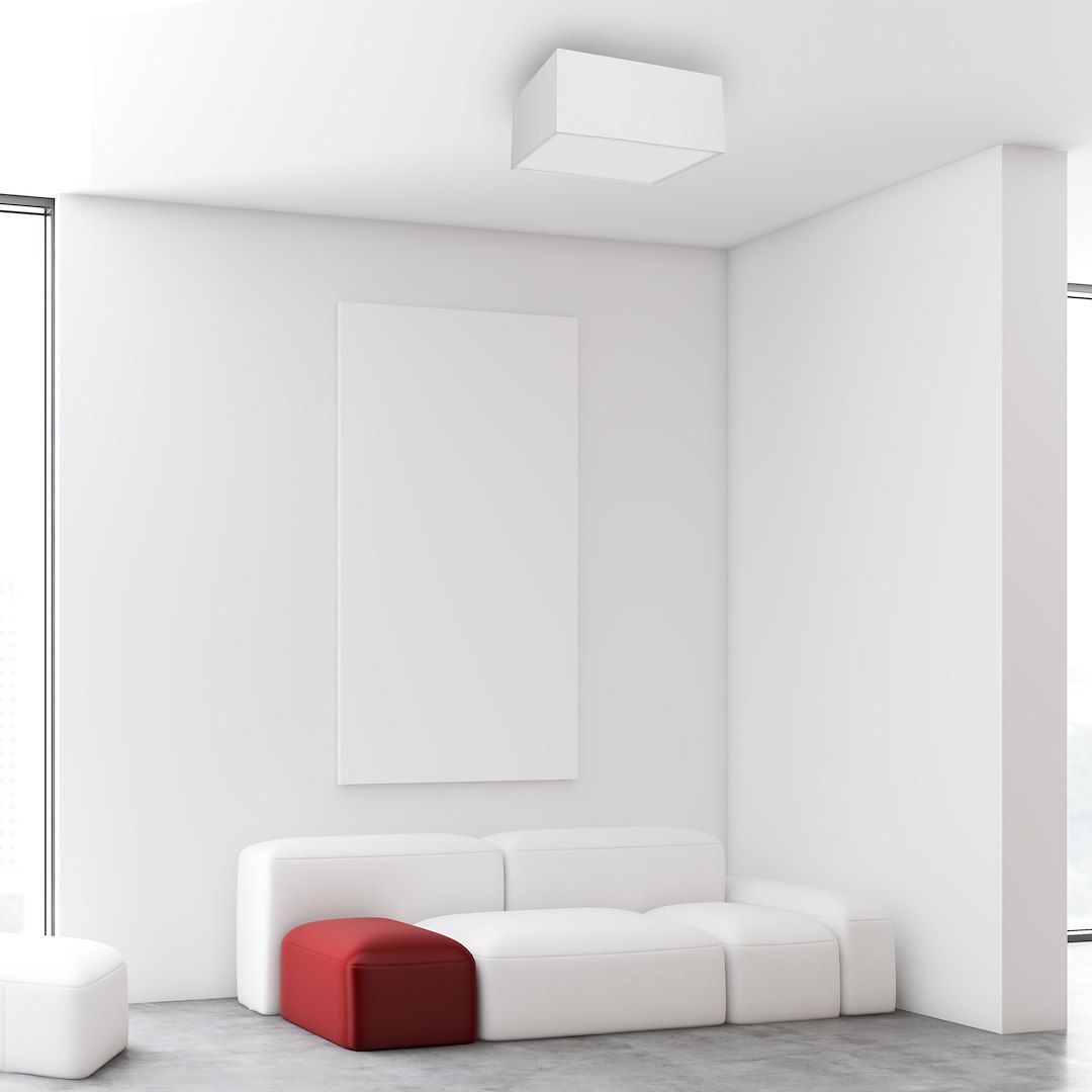 Lampa sufitowa ALBION BIEL / BAWEŁNA 2xE27 - obrazek 3