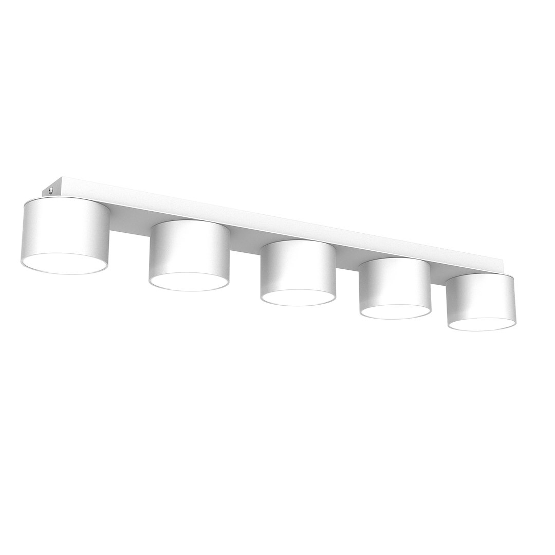 Lampa sufitowa Dixie 5xGX53 Biały