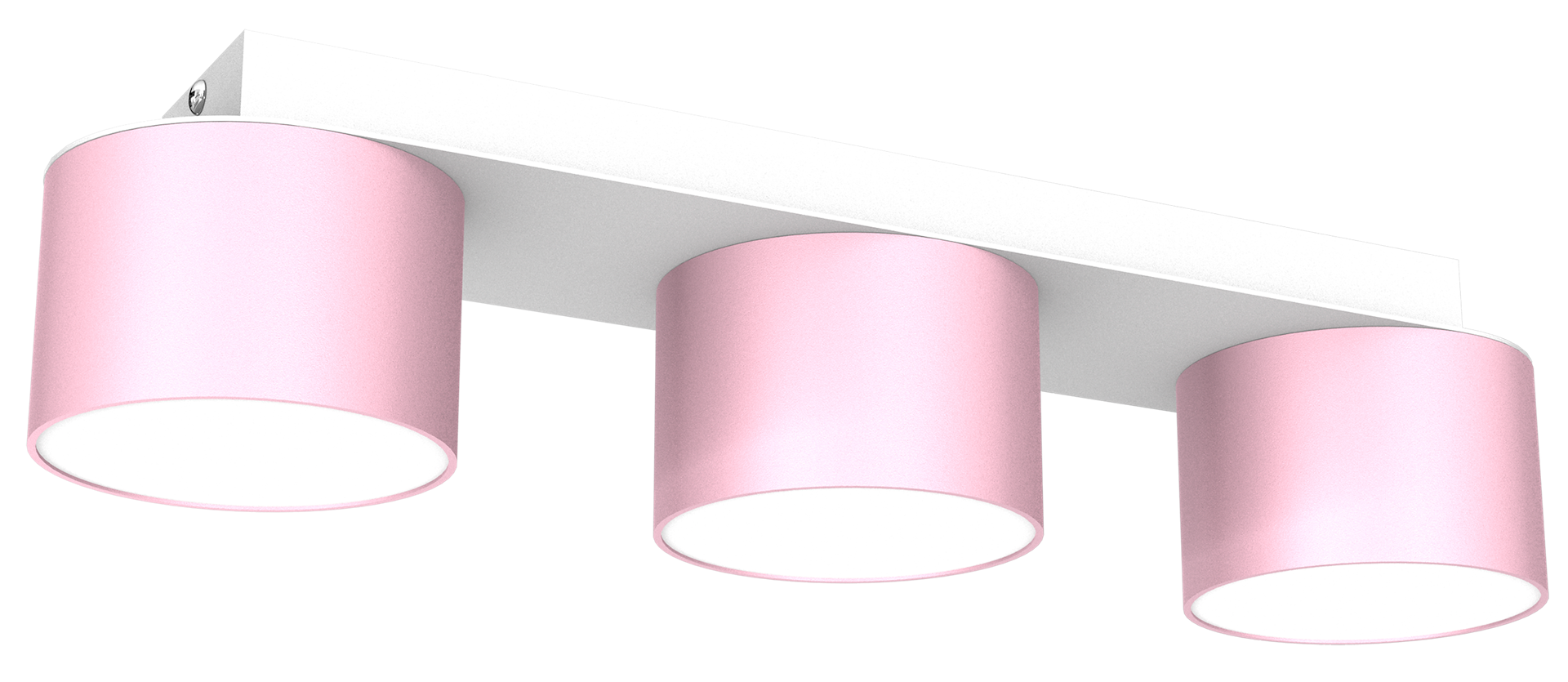 Lampa sufitowa Dixie 3xGX53 Różowy/Biały - obrazek 5