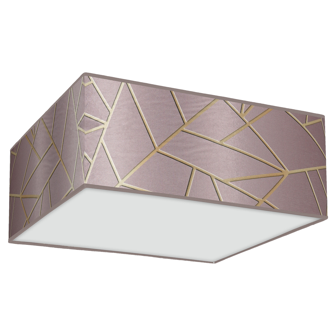 Lampa sufitowa ZIGGY PINK Gold/Pink 3xE27 - obrazek 2
