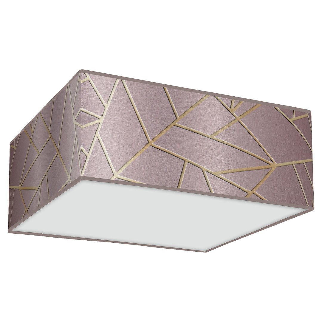 Lampa sufitowa ZIGGY PINK Gold/Pink 3xE27 - obrazek 3
