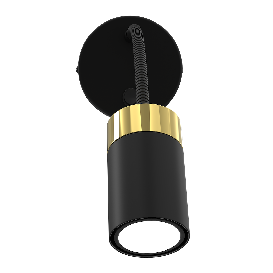 Kinkiet flex JOKER BLACK/GOLD 1xGU10 - obrazek 2