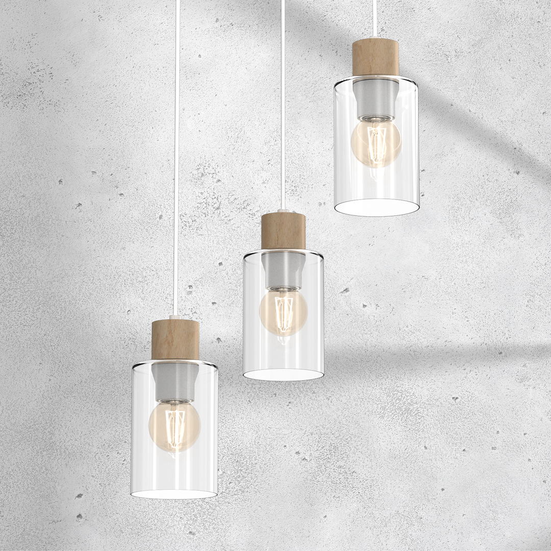Lampa wisząca Madera 3xE27 - obrazek 3