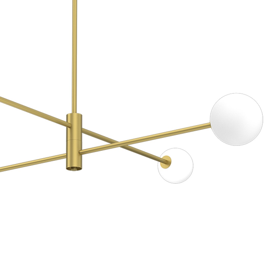 Lampa sufitowa DORI GOLD 4xG9 - obrazek 2