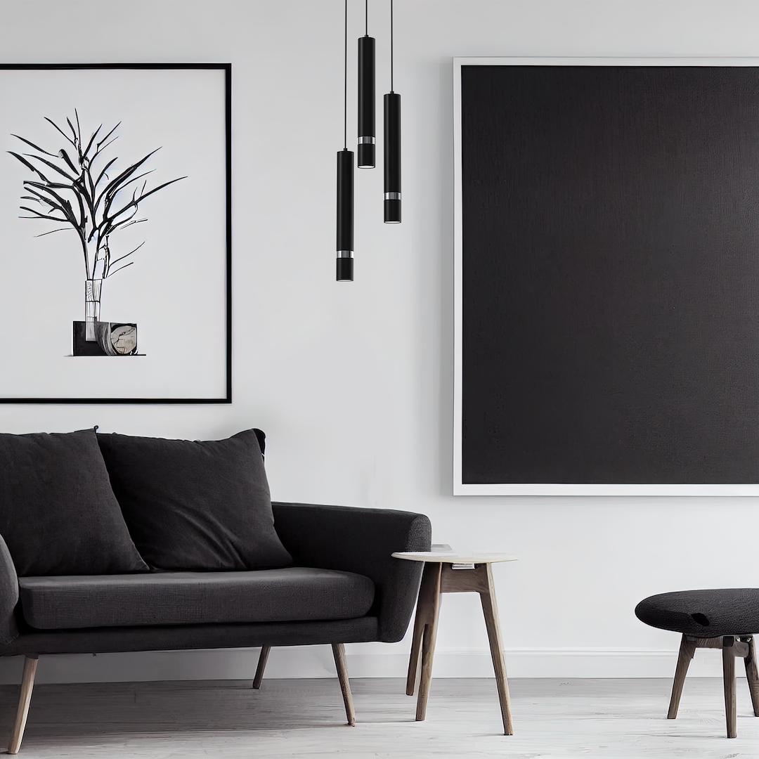 Lampa wisząca JOKER BLACK/CHROME 3xGU10 - obrazek 3