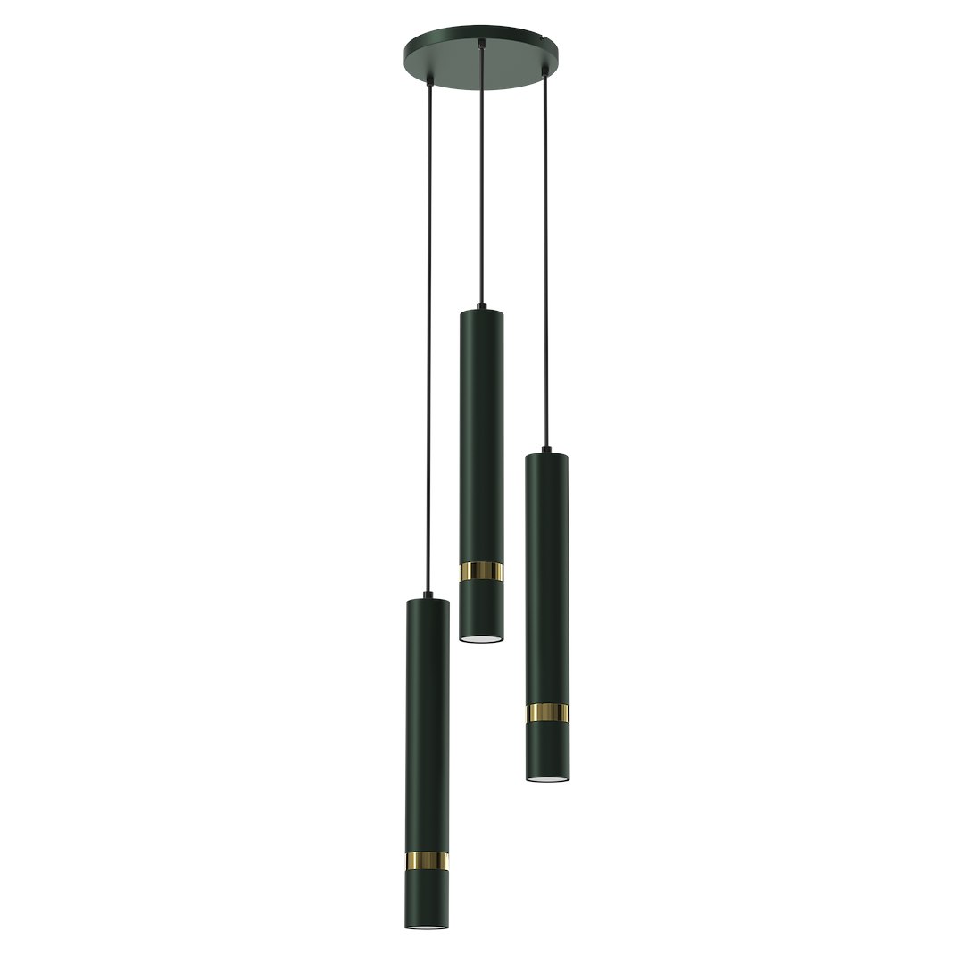 Lampa wisząca JOKER GREEN/GOLD 3xGU10 - obrazek 6