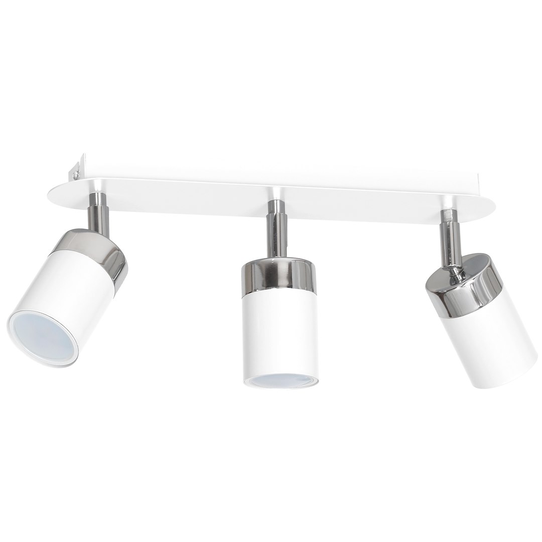 Lampa sufitowa Joker 3xGU10 Biały/Chrom - obrazek 2