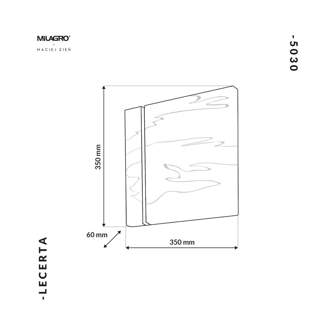 Kinkiet LECERTA 1,2W LED - obrazek 3