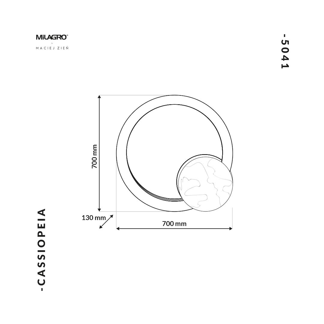 Lampa Stojąca CASSIOPEIA 8,5W LED - obrazek 5