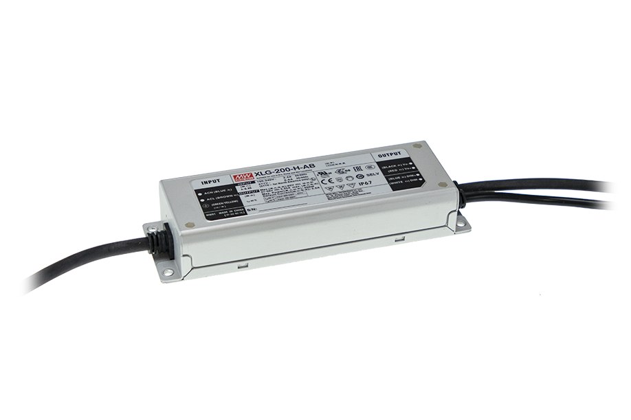 MEAN WELL XLG-200-12-A Zasilacz impulsowy; LED; 192W; 12V; 16A; 100-305VAC; 142-431VDC; IP67